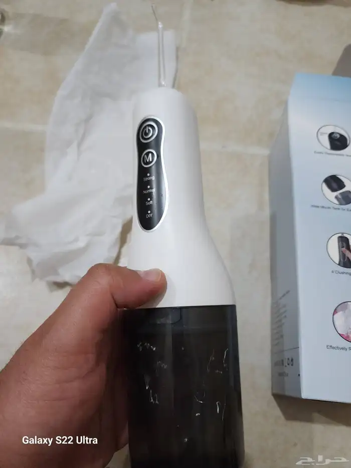 ارخص واقوي جهاز الخيط المائي لتنظيف الأسنان والفم واللثه 5