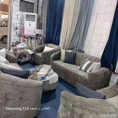تفصيل جميع انواع لكنب وستاير وتنجيد جميع الكنب 3