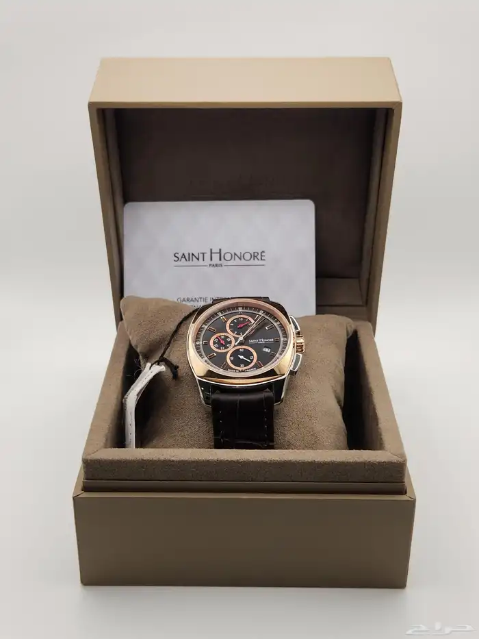 ساعة سانت هونوريه رجالية جديدة (Saint Honore Watch) 7
