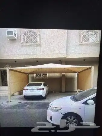 حداد مظلات وسواتر مواقف السيارات 4
