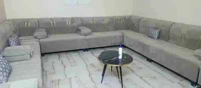 كنب 5 4 للبيع شبه جديد 2