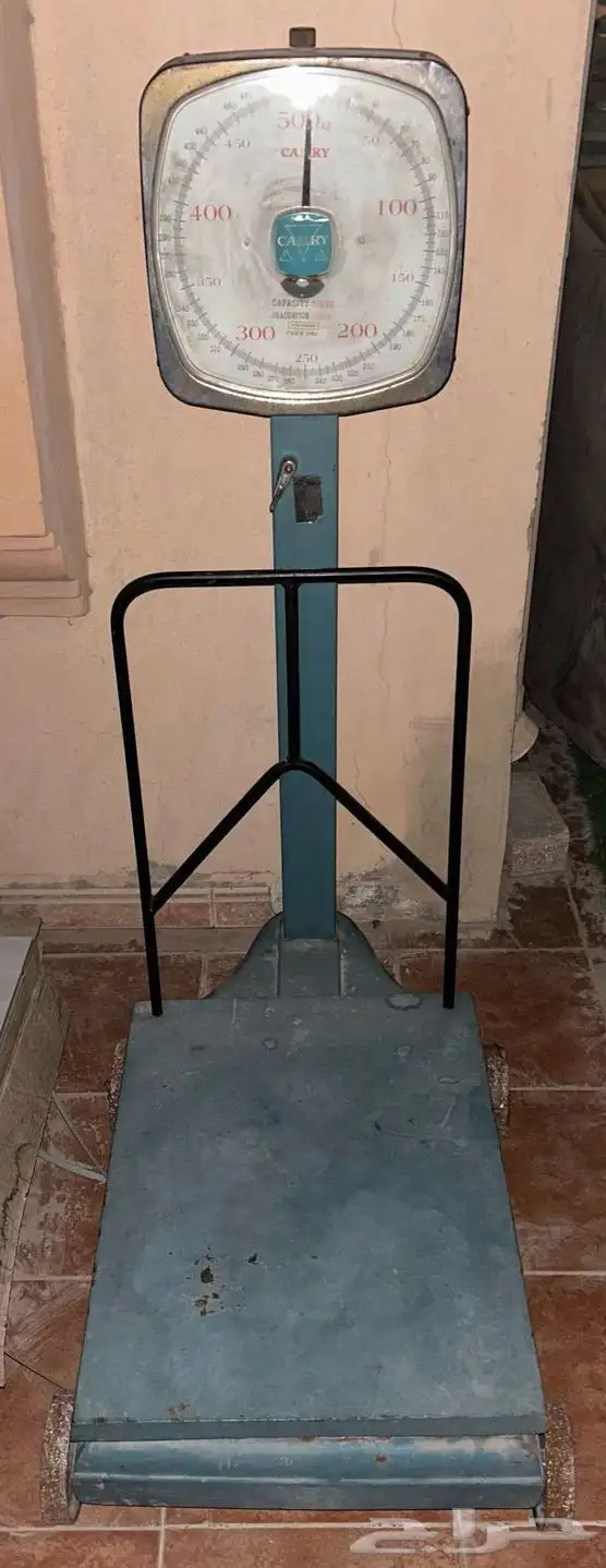 ميزان تجاري 500 كيلوغرام بساعتين ماركة كامري 0