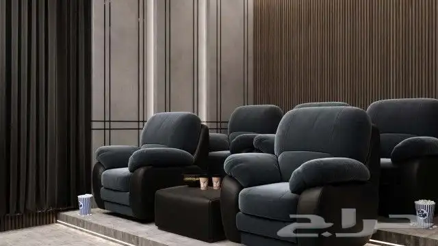 تجهيز سينما منزليه غرف سينما مسرح منزلي عزل صوت 0