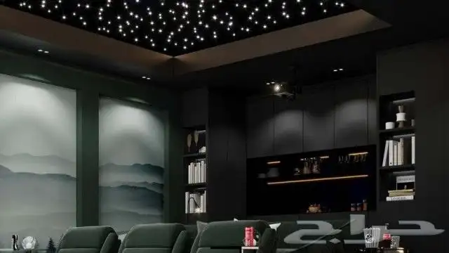 تجهيز سينما منزليه غرف سينما مسرح منزلي عزل صوت 5