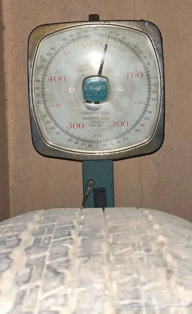 ميزان تجاري 500 كيلوغرام بساعتين ماركة كامري 3