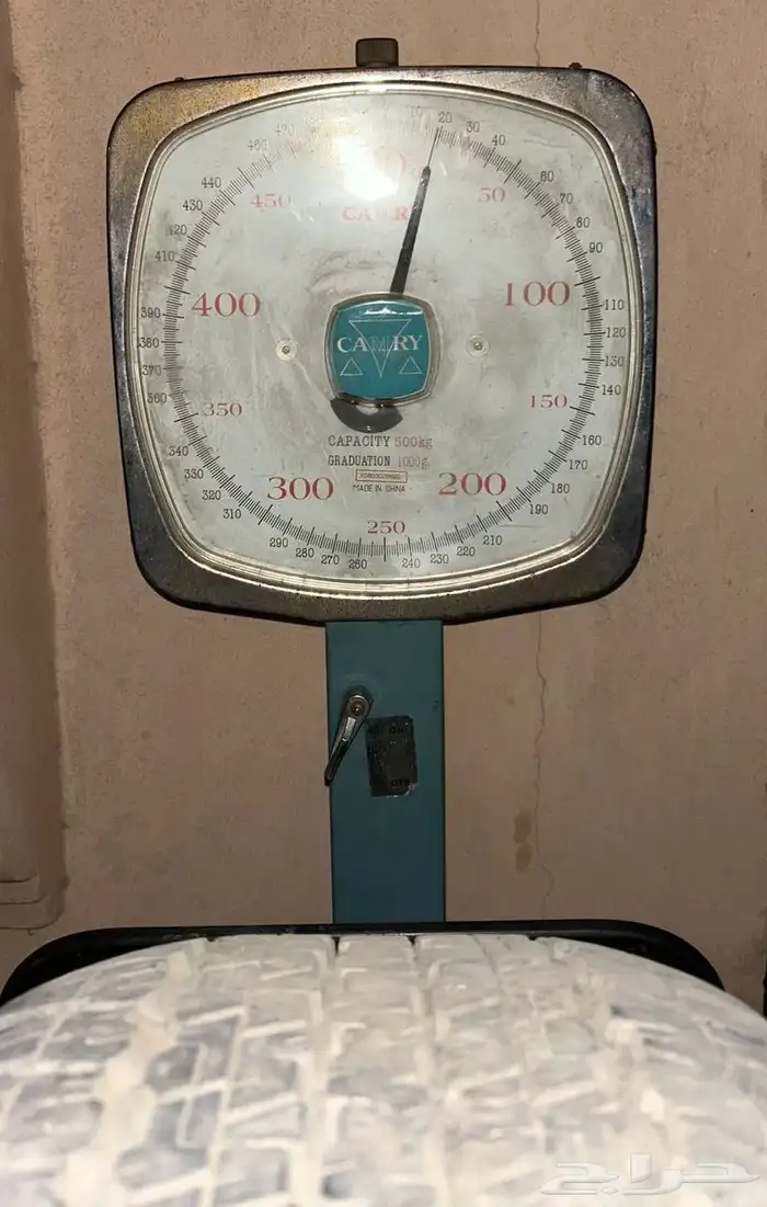 ميزان تجاري 500 كيلوغرام بساعتين ماركة كامري 4