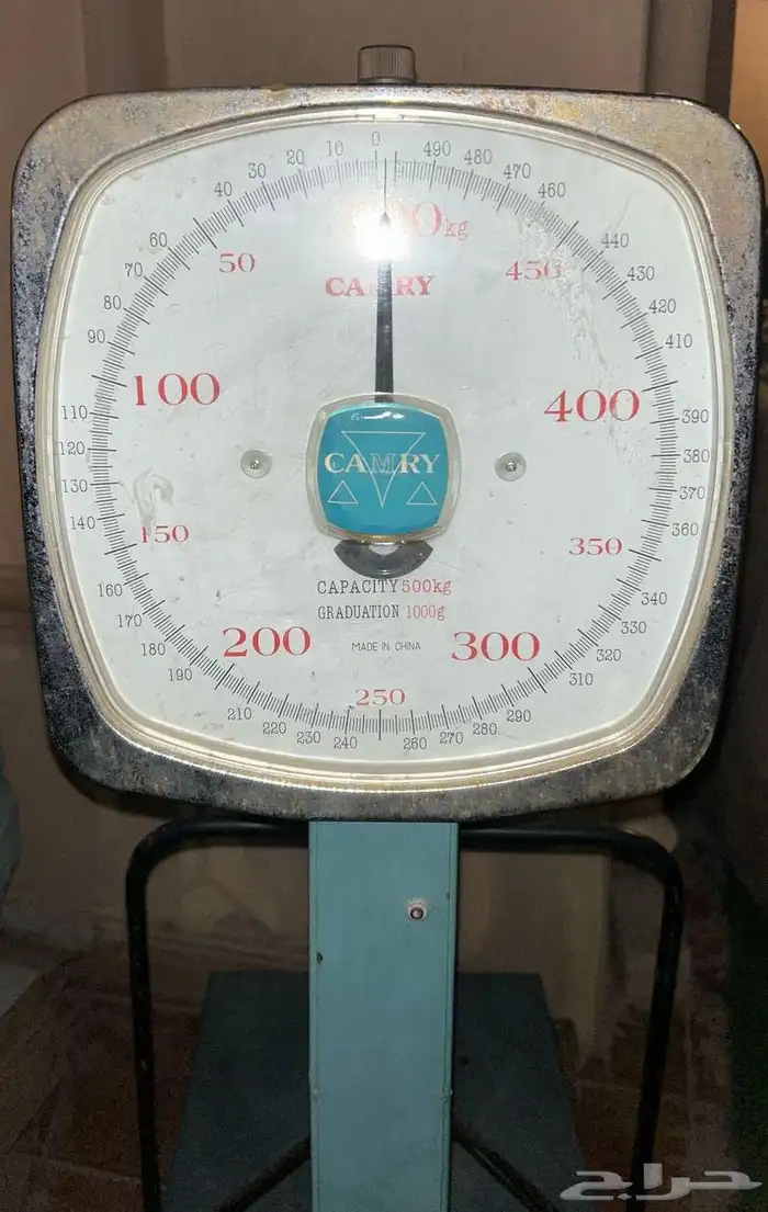 ميزان تجاري 500 كيلوغرام بساعتين ماركة كامري 2