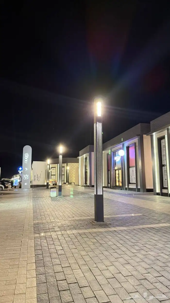 اعمدة انارة ديكورية صناعة سعودية مودرن كلاسيك بولارد 2