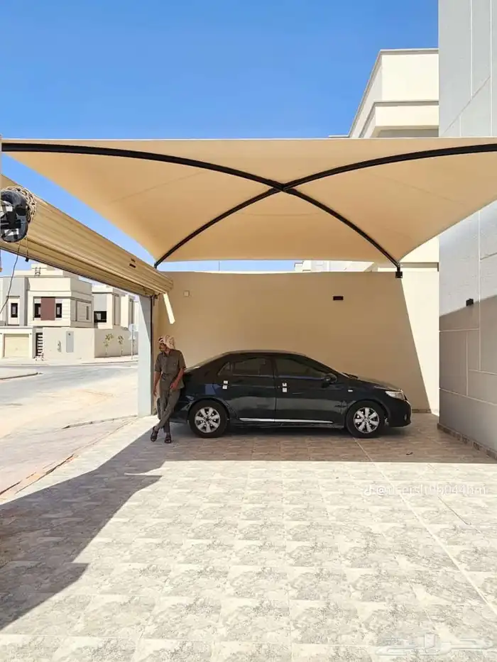 مظلات مواقف سيارات مظلات وسواتر الرياض 4