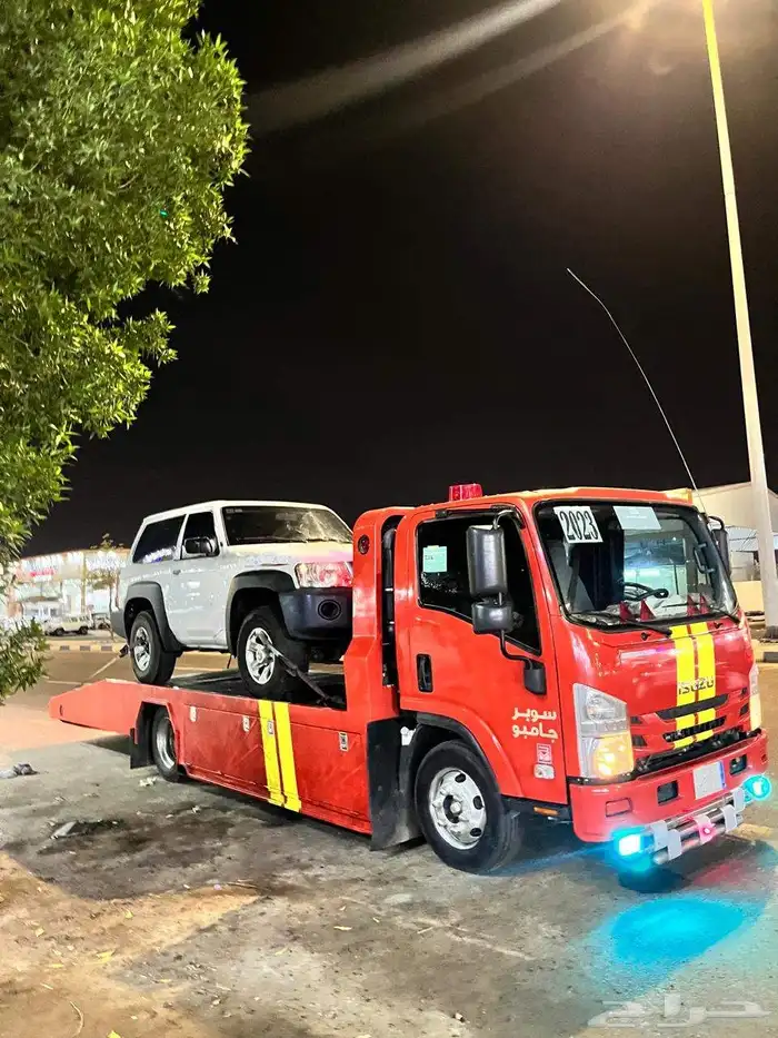 سطحة أملج لنقل السيارات 2