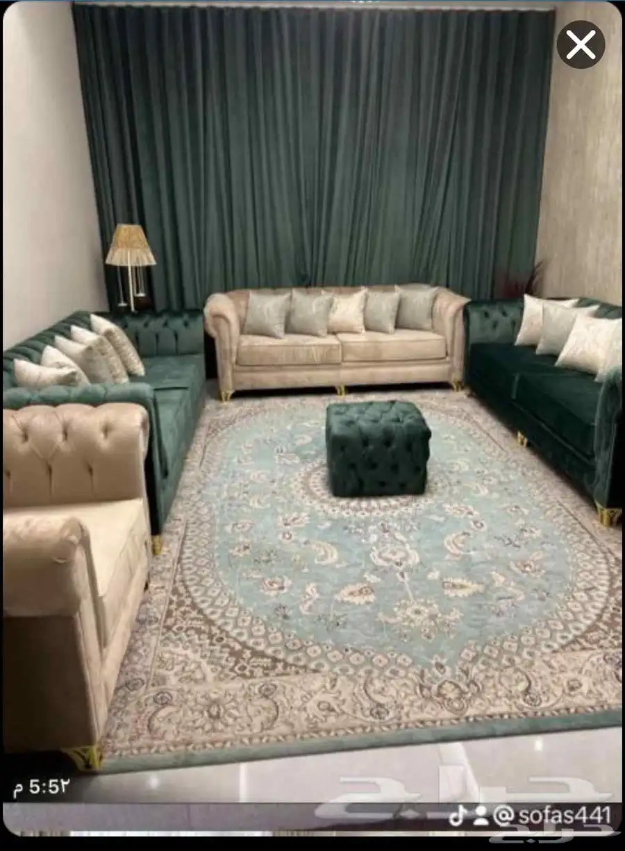كنب الهبه تفصيل وجاهز تنجيد لجميع انواع الكنب يوجدتقسيط تابي 25