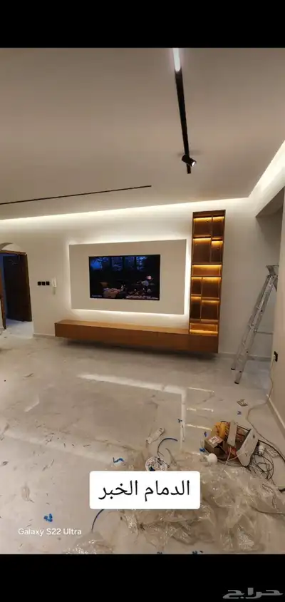 ديكورات حديثه بديل الشيبورد بديل الرخام بديل الخشب جبس بورد 4