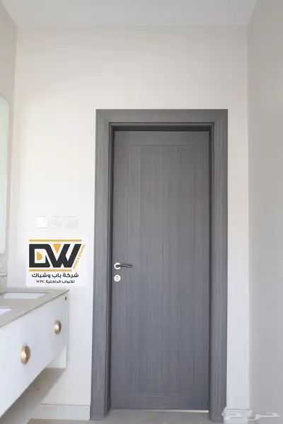 أبواب WPC بعد التركيب عند العملاء 0