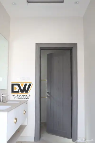 أبواب WPC بعد التركيب عند العملاء 5