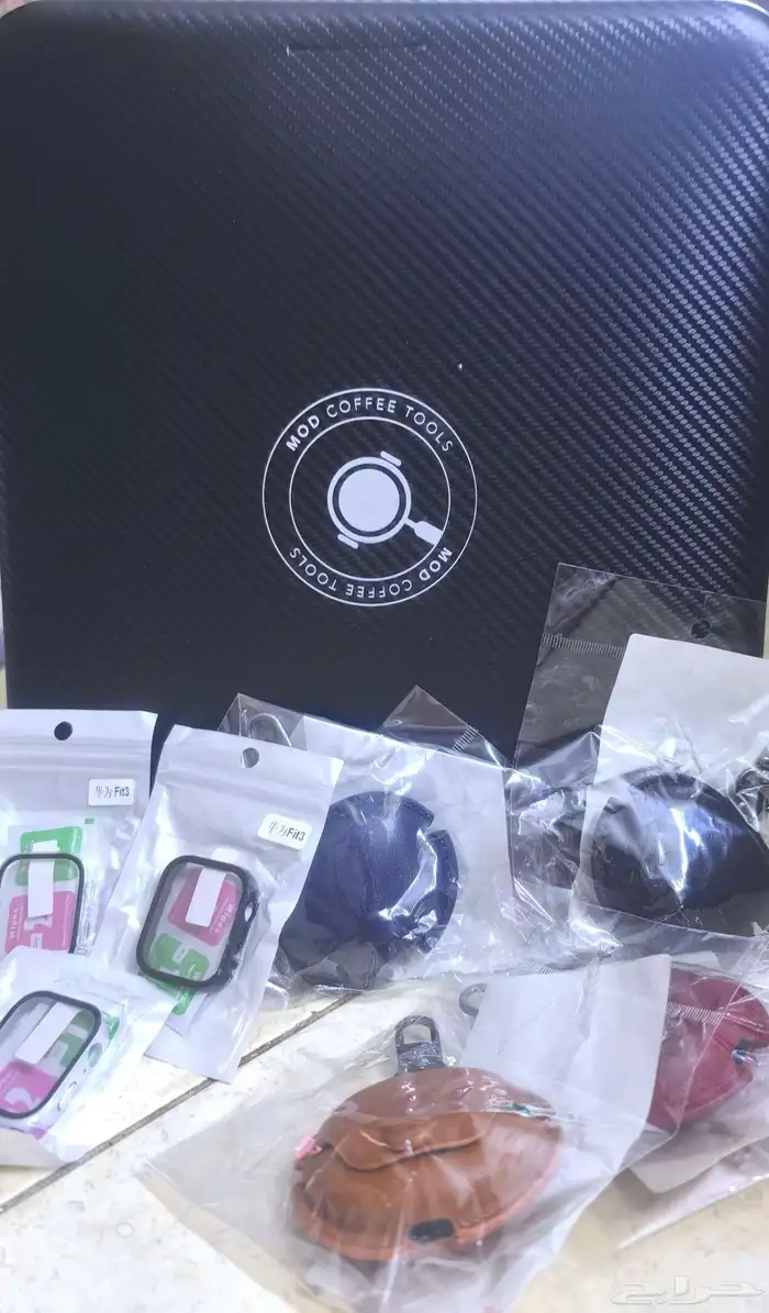 كفر سماعة هواوي وحماية ساعة هواوي فيت 3 وشنطة V60 0