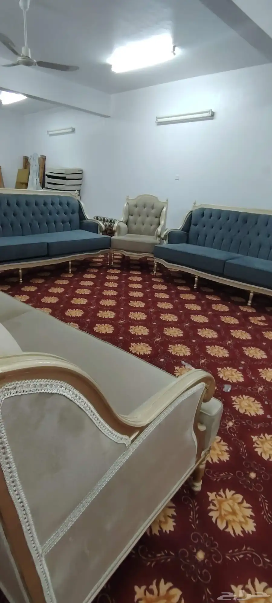 كنب مغربي تفصيل مجلس 6 4 جديد جدا بجميع ملحقاته لم يستخدم 5