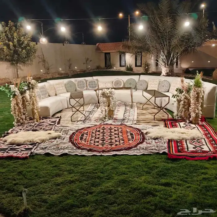 تاجير كنب جلسات شعبيه 9
