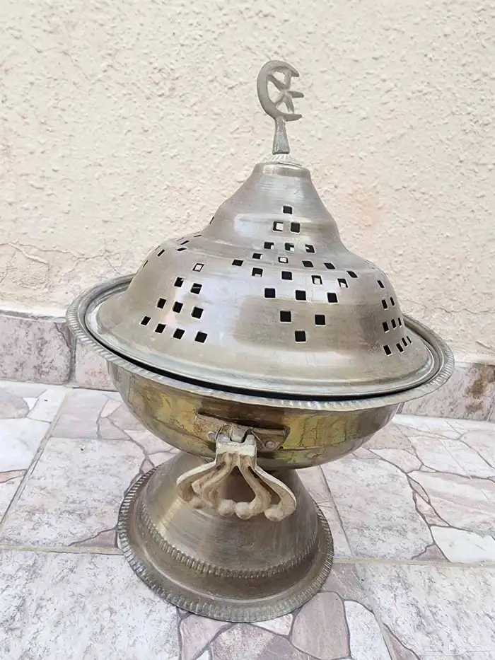 صحن تبسي صينيه نحاس تحفه مبخره 0