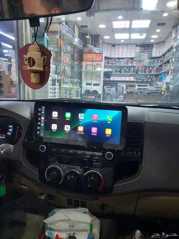 تركيب شاشه هيلكس او فرشنار مقاس 12انش من 2008ال2015 3