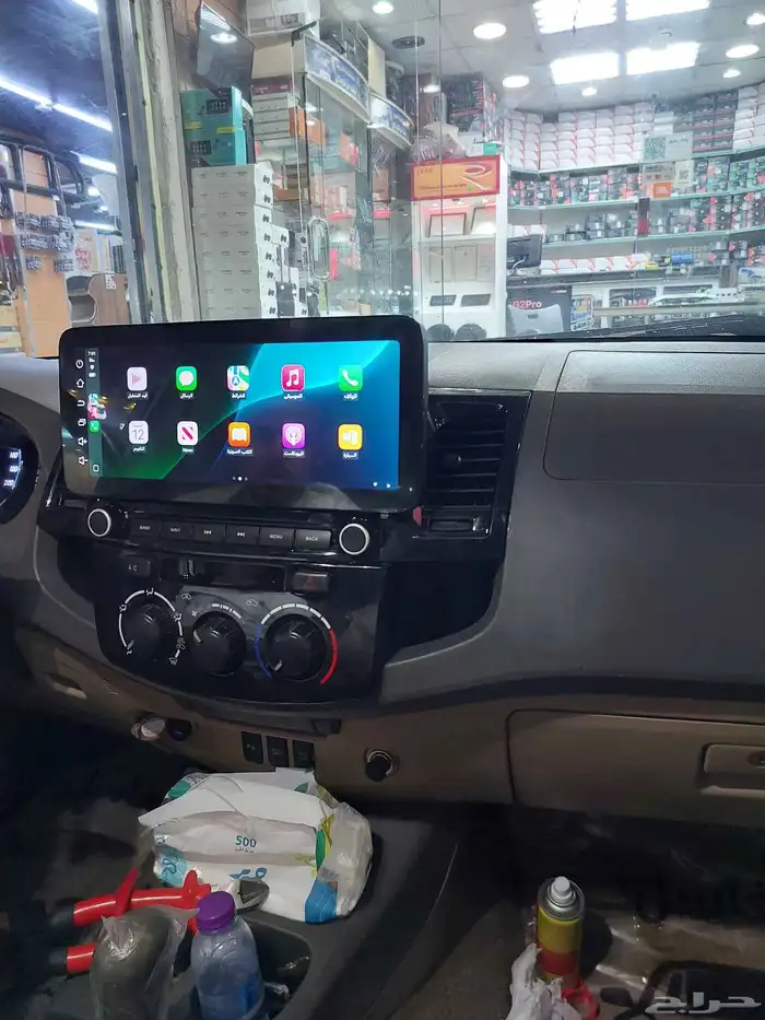 تركيب شاشه هيلكس او فرشنار مقاس 12انش من 2008ال2015 4