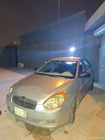 هونداي اكسنت قير عادي 2008 ماشي 300الف 9