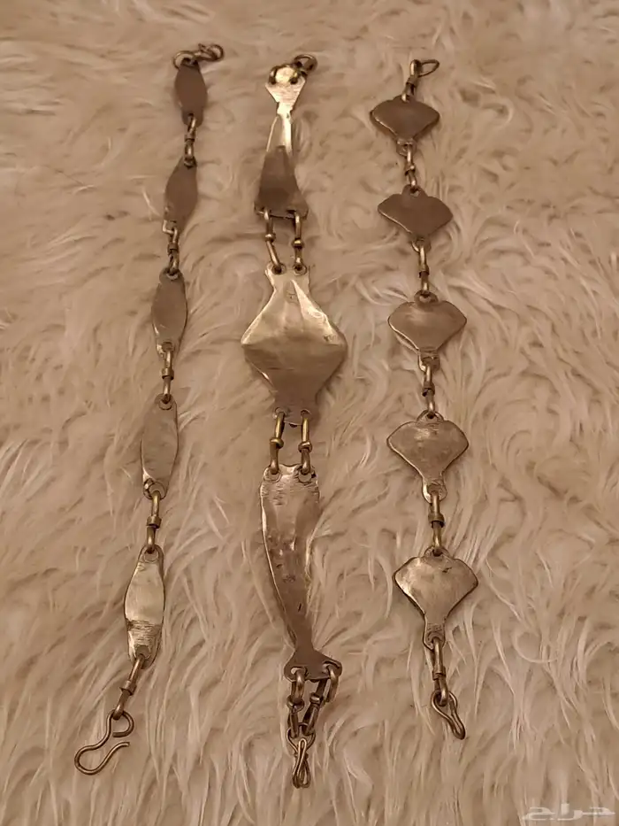 اساور فضه بحجر لازورد 2