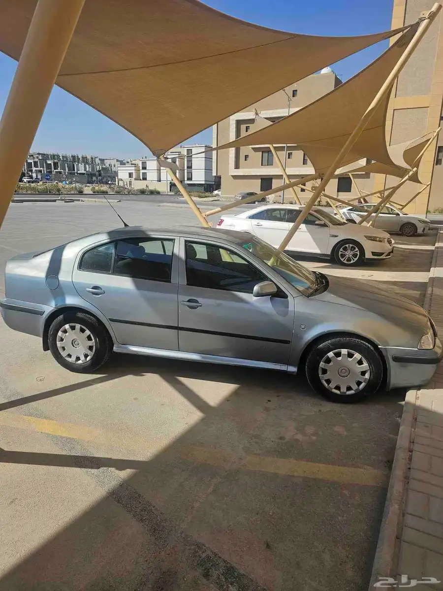 سكودا اوكتافيا توماتيك لوحات شبه مميزه ديزل تيربو موديل2004 8