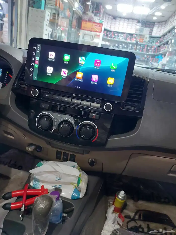 تركيب شاشه هيلكس او فرشنار مقاس 12انش من 2008ال2015 5