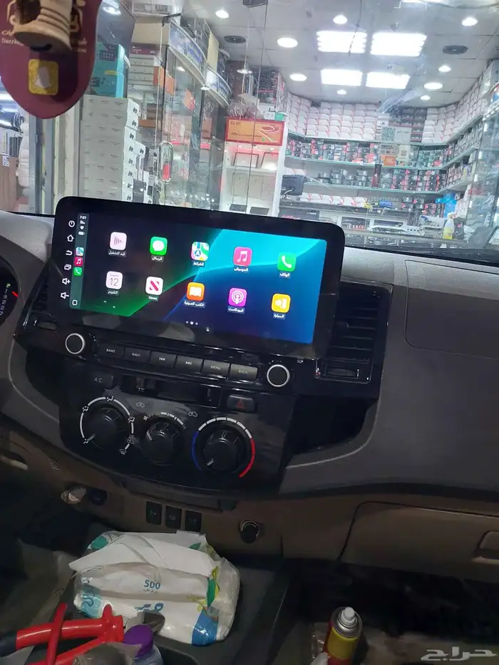 تركيب شاشه هيلكس او فرشنار مقاس 12انش من 2008ال2015 2