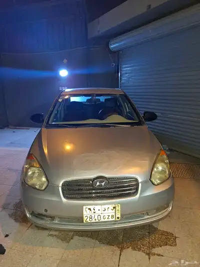 هونداي اكسنت قير عادي 2008 ماشي 300الف 0