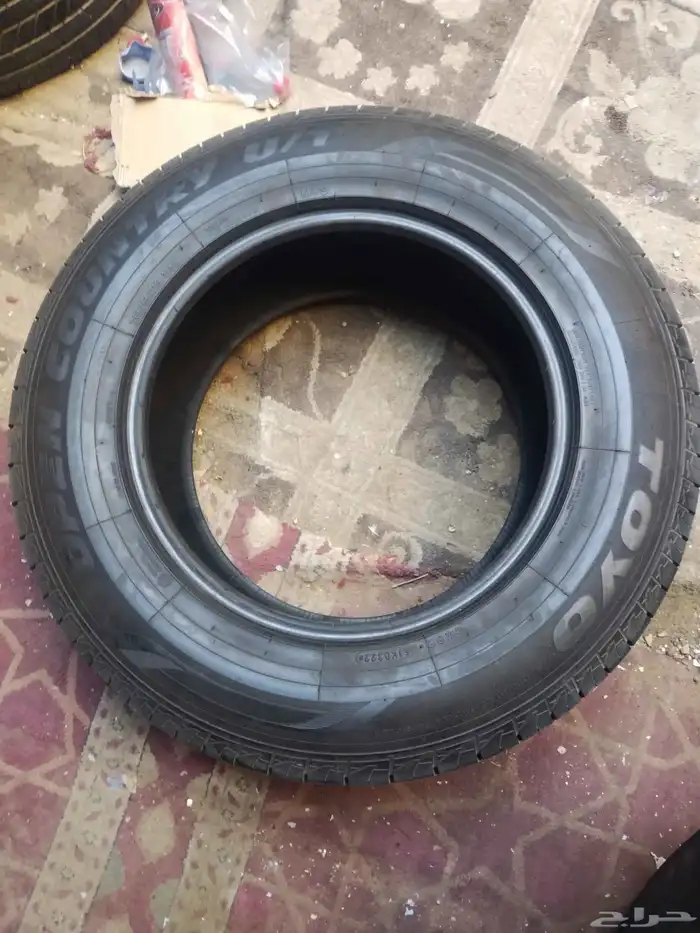 أربع كفرات تويو ياباني 265 65 18 6