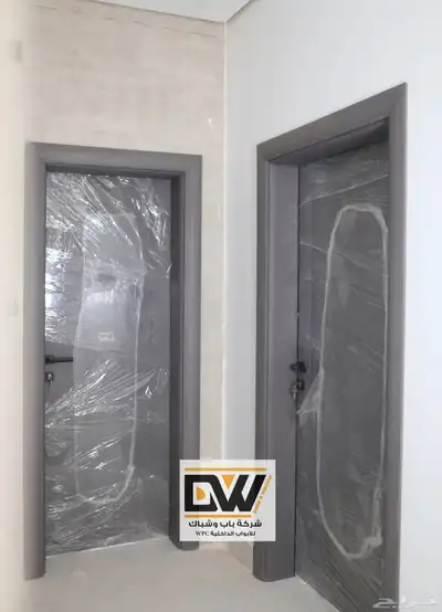 أبواب WPC بعد التركيب عند العملاء 3