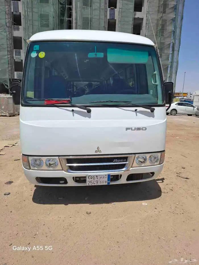 Mitsubishi Coaster 2015 for rent with driver monthly 0