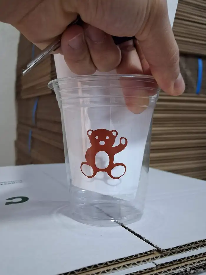 مطبعة أكواب ستكرات ملصقات ستاند رول اب ورق زبدة ختم كرت بنر 3