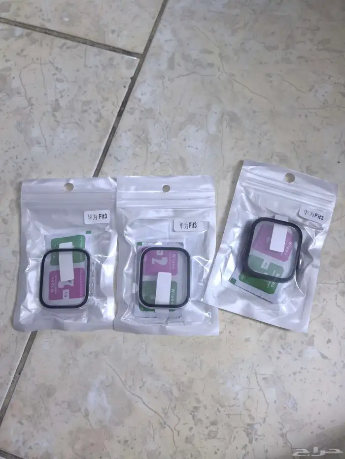 كفر سماعة هواوي وحماية ساعة هواوي فيت 3 وشنطة V60 5