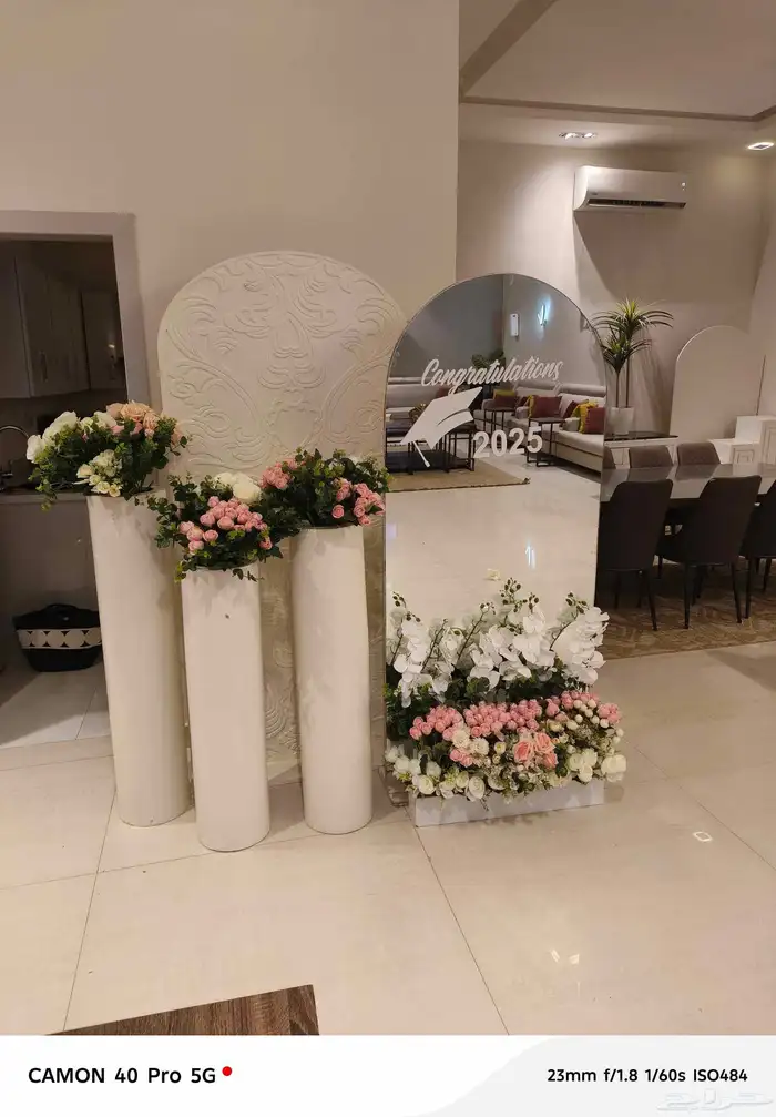 تنسيق مداخل استقبال وكوش افراح 4