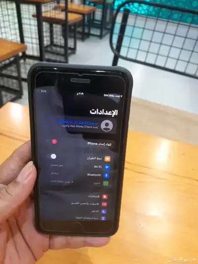 جهاز آيفون 7plas بطاريه 87 ذاكرة 128 gb 5