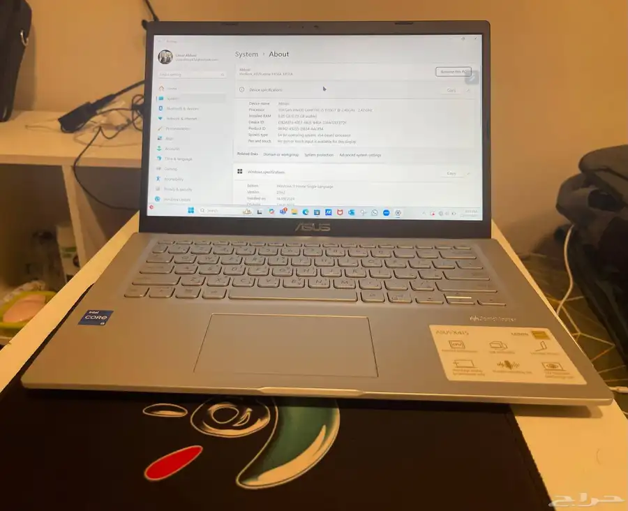 Asus Vivo Book 8gb 512 gb 8