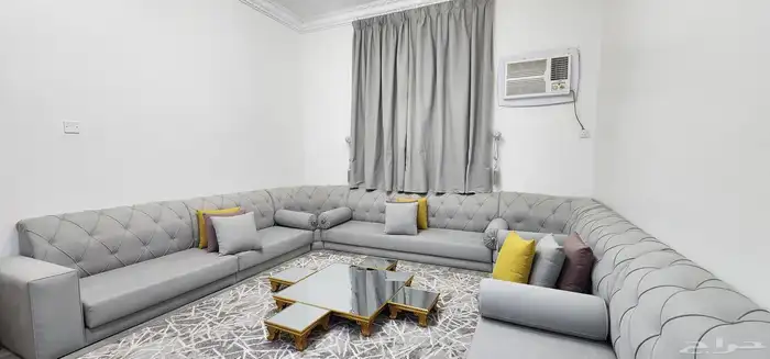 طقم كنب أرضي جدا نظيف وشبه الجديد 7