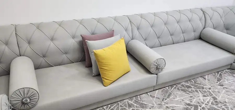 طقم كنب أرضي جدا نظيف وشبه الجديد 9