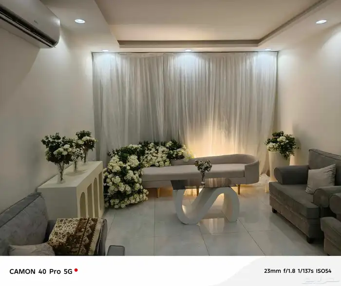 تنسيق مداخل استقبال وكوش افراح 0