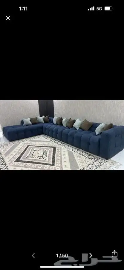 كنب الهبه تفصيل وجاهز تنجيد لجميع انواع الكنب يوجدتقسيط تابي 26