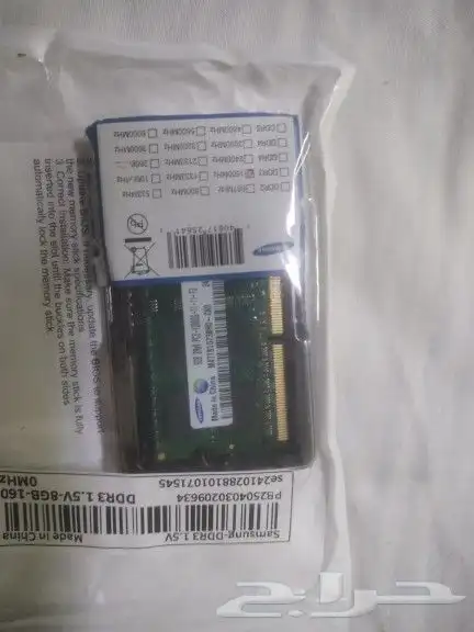 رام لابتوب 8 قيقا ddr3 جديد السبب ما تركب على جهازي 1