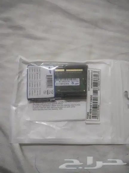 رام لابتوب 8 قيقا ddr3 جديد السبب ما تركب على جهازي 2