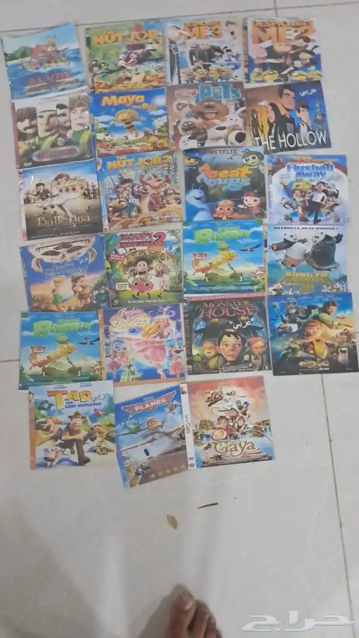 اشرطة DVD مسلسلات و كرتون 13