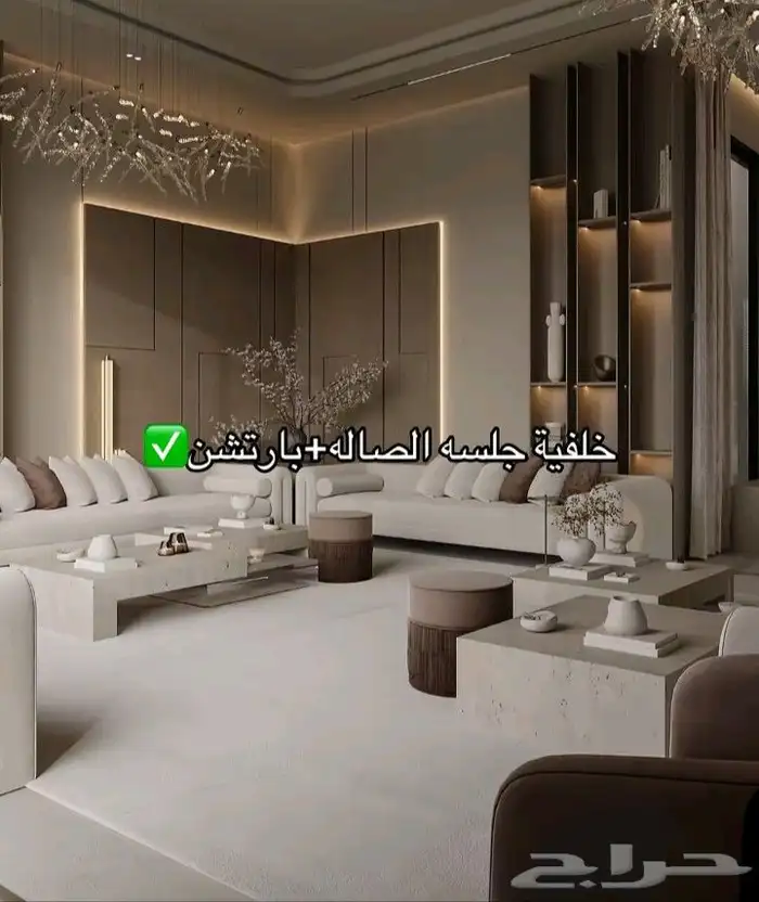 ديكور شاشة بارتشن مدخل 2