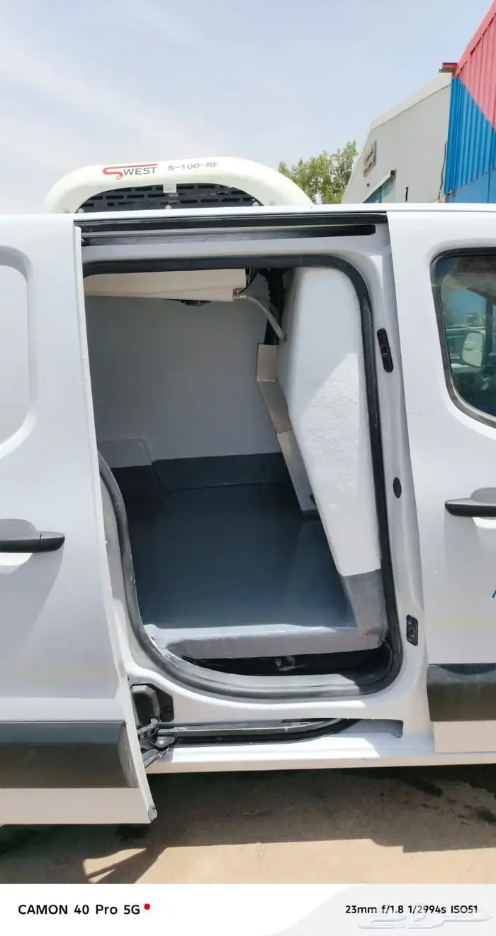 تم الانتهاء من عزل فان مع تركيب جهاز تبريد swest s_100_rf 2