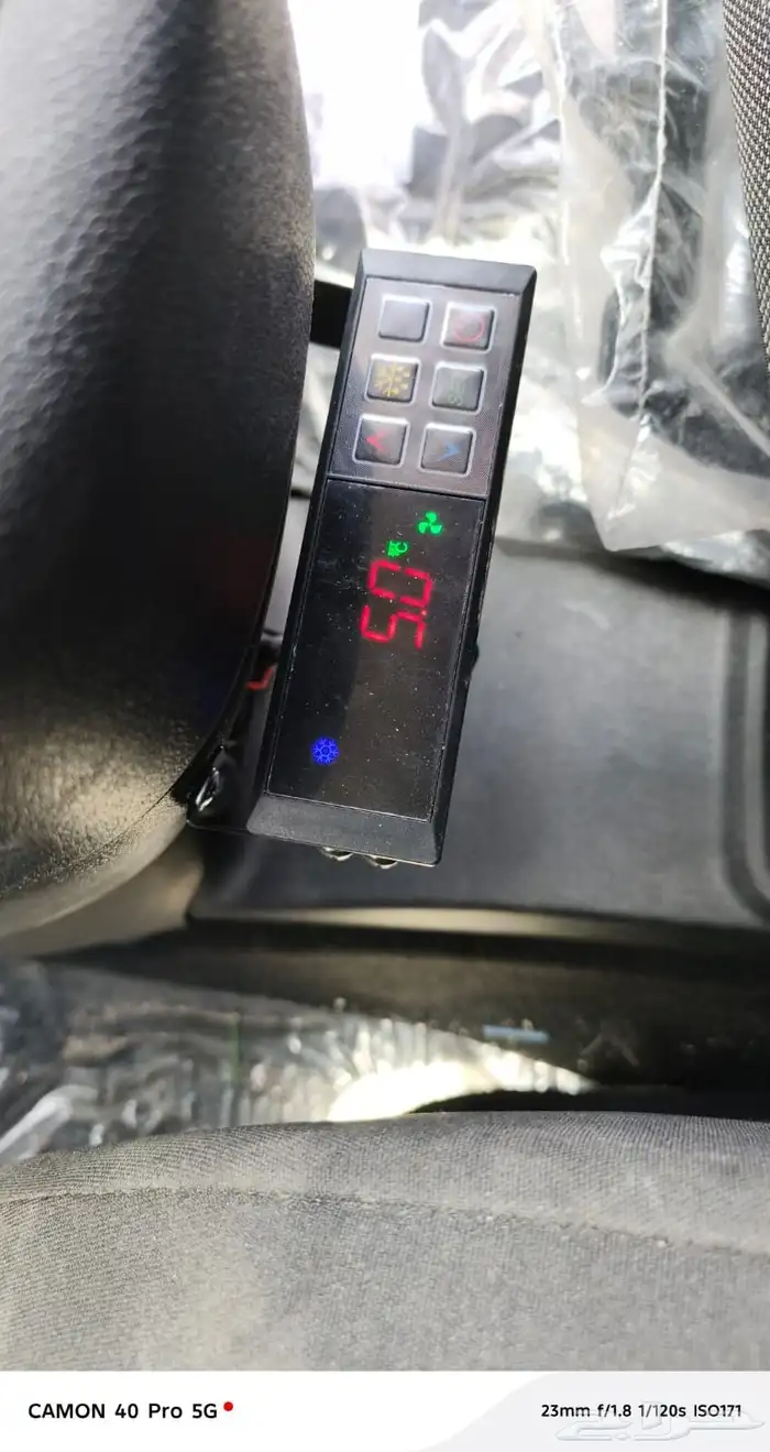 تم الانتهاء من عزل فان مع تركيب جهاز تبريد swest s_100_rf 3