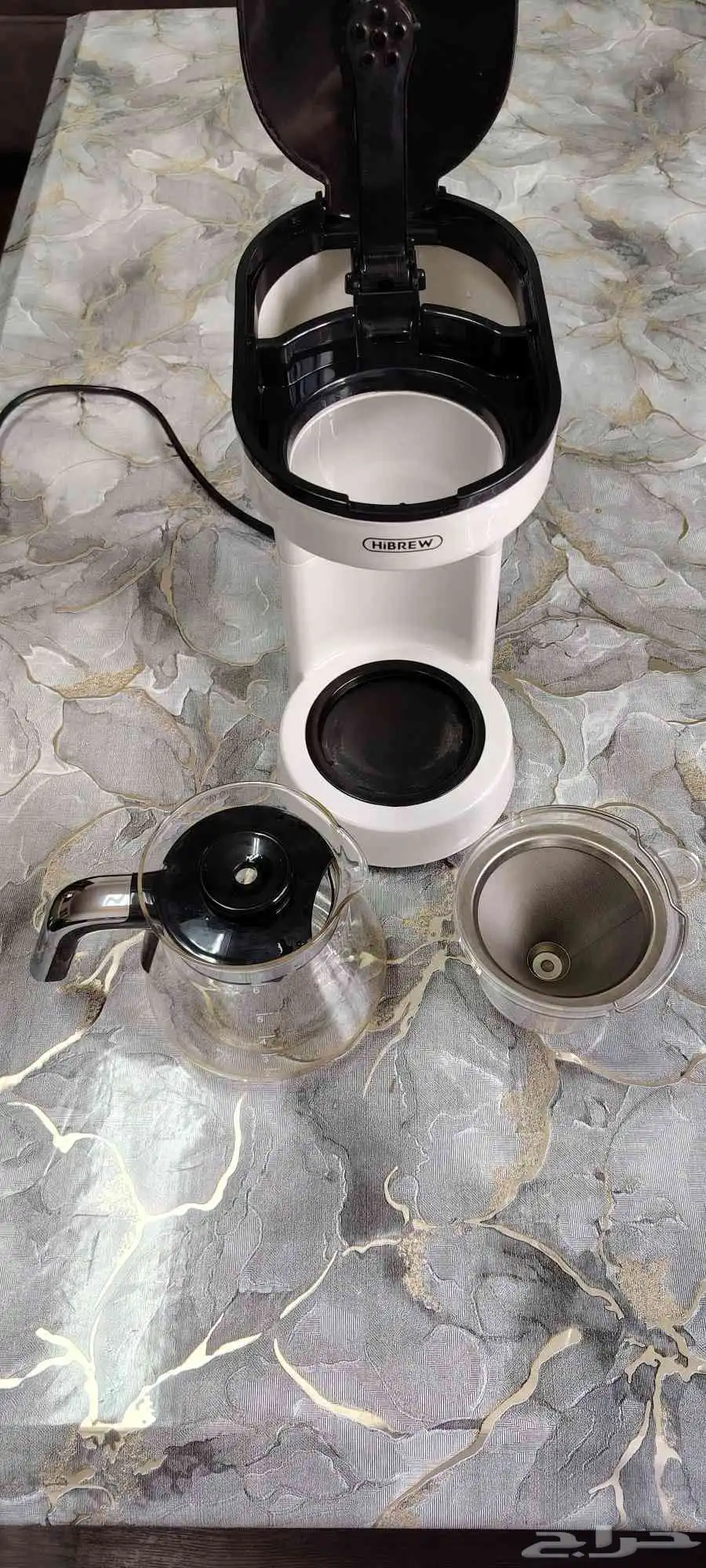 ماكينة القهوة بالتنقيط HiBREW 3 في 1 الأمريكية 4
