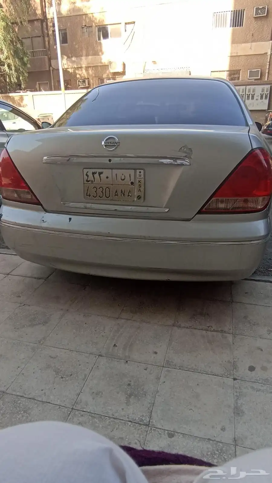 نيسان صني نظيف مكينه قير مكيف موديل 2005 6